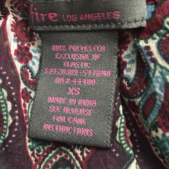 Fire Los Angeles Blouse - Picture 7 of 7